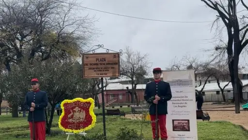 Homenajean a oficial angelino que izó bandera chilena en el asalto y toma del Morro de Arica 