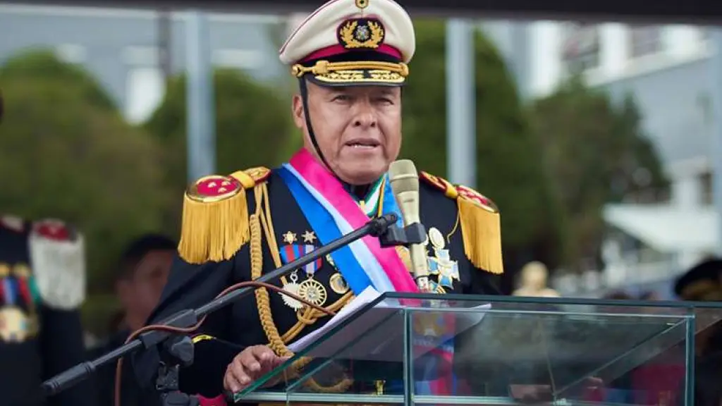El general Juan José Zúñiga fue relevado de su cargo como comandante general del Ejército. , APG