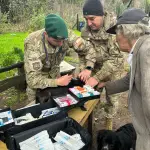 Operativo veterinario, Destacamento de Montaña N 17 Los Ángeles,