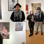 Estudiantes de arte de Los Ángeles expusieron sus creaciones en la “Galería de los Ocho” en Concepción, Cedida