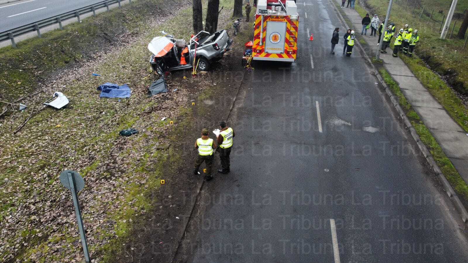 Imágenes sensibles: accidente de tránsito / Cedida