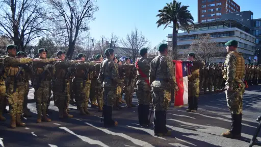 220 soldados juraron a la bandera en la Provincia de Biobío