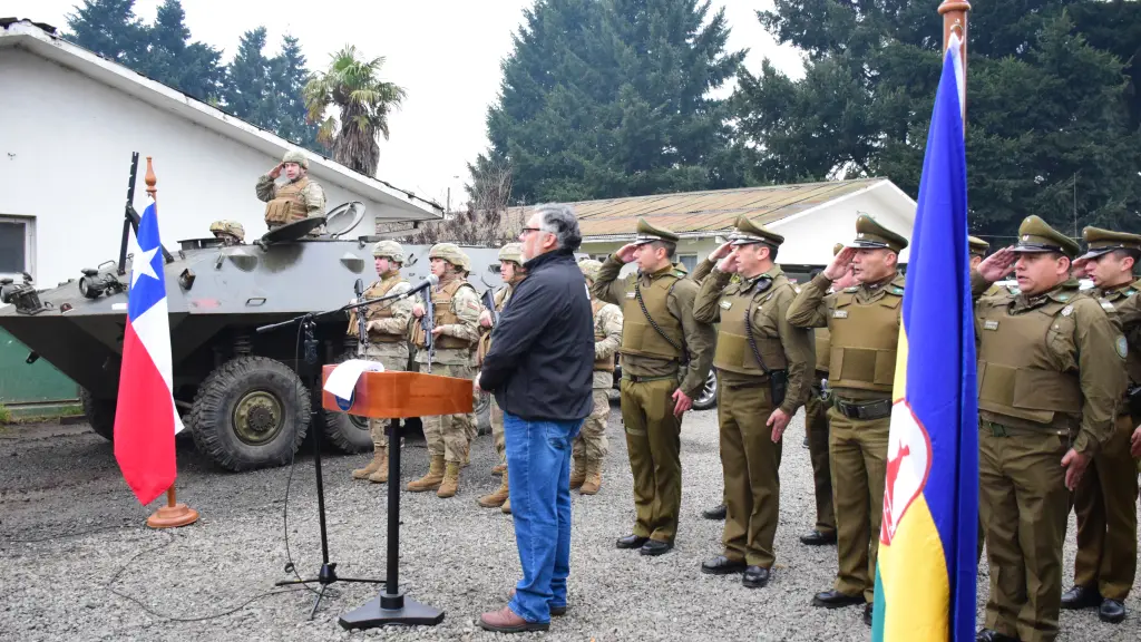 Ceremonia de reconocimiento a Fuerzas Armadas y de Orden y Seguridad., La Tribuna