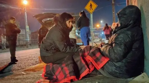 Ola de frío polar: Refuerzan medidas de apoyo a las personas en situación de calle 
