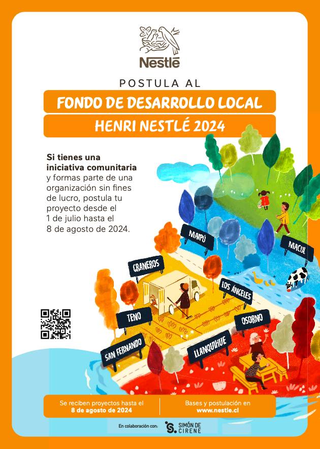 Nestlé Chile lanza Fondo de Desarrollo Local para el impulso de  iniciativas comunitarias / Nestlé