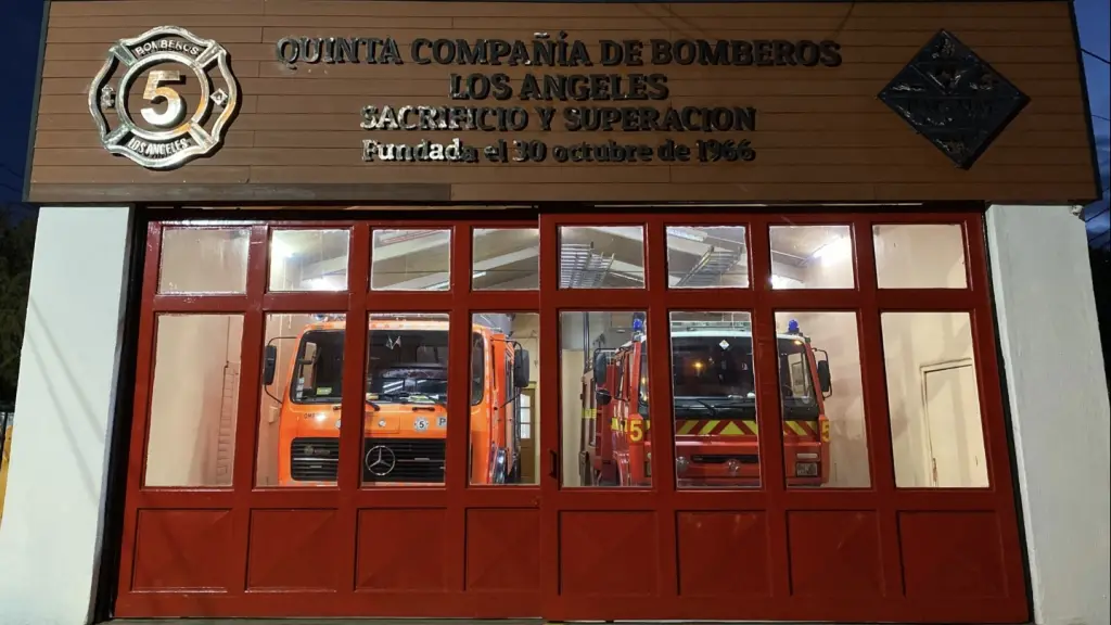 Quinta compañía de bomberos Los Ángeles , Facebook quinta compañía de bomberos 