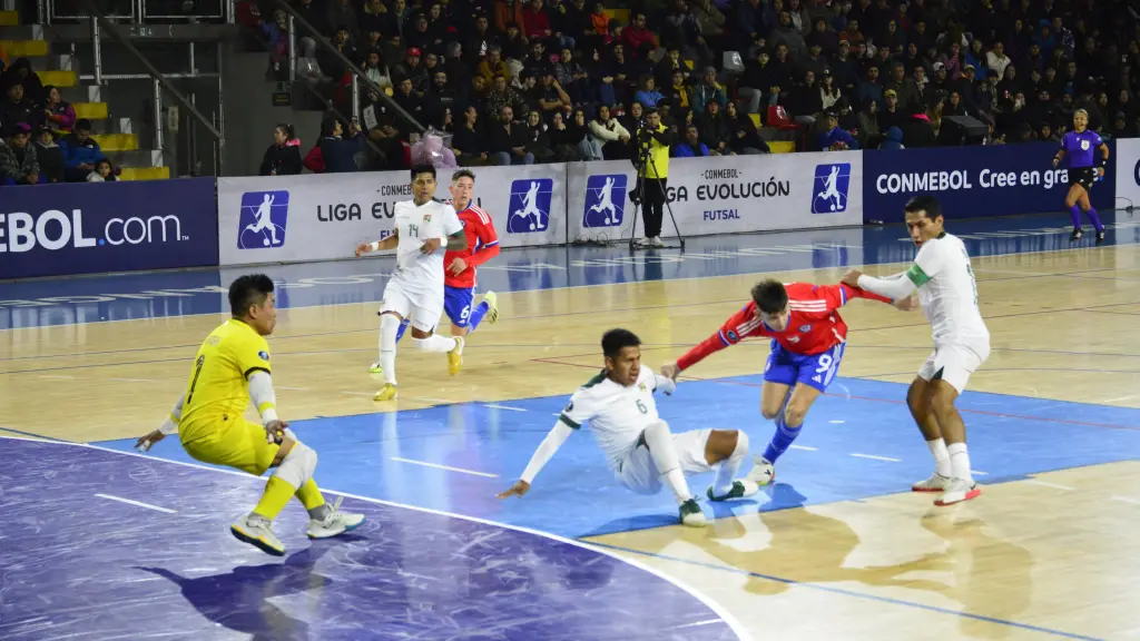 La selección chilena de futsal tuvo un auspicioso debut en la Liga Evolución Futsal Zona Sur Conmebol 2024, La Tribuna