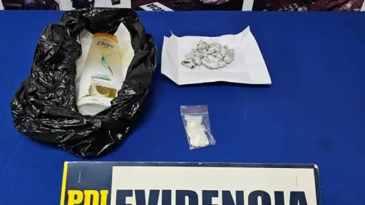 Arrestan a mujer que intentó ingresar drogas a la cárcel de Lautaro en envase de Shampoo