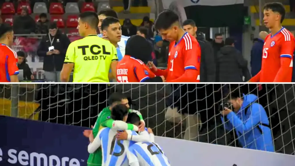 Chile sub-20 no pudo con Argentina y se queda con el segundo lugar en la categoría de la Liga Evolución Futsal zona sur