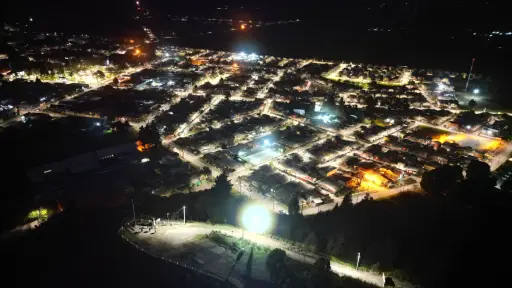 Cerro Marimán en Negrete se ilumina como parte de un ambicioso proyecto turístico