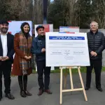 Durante la mañana de este martes se formalizó la entrega del terreno que permitirá la construcción del Centro de Salud Mental., La Tribuna