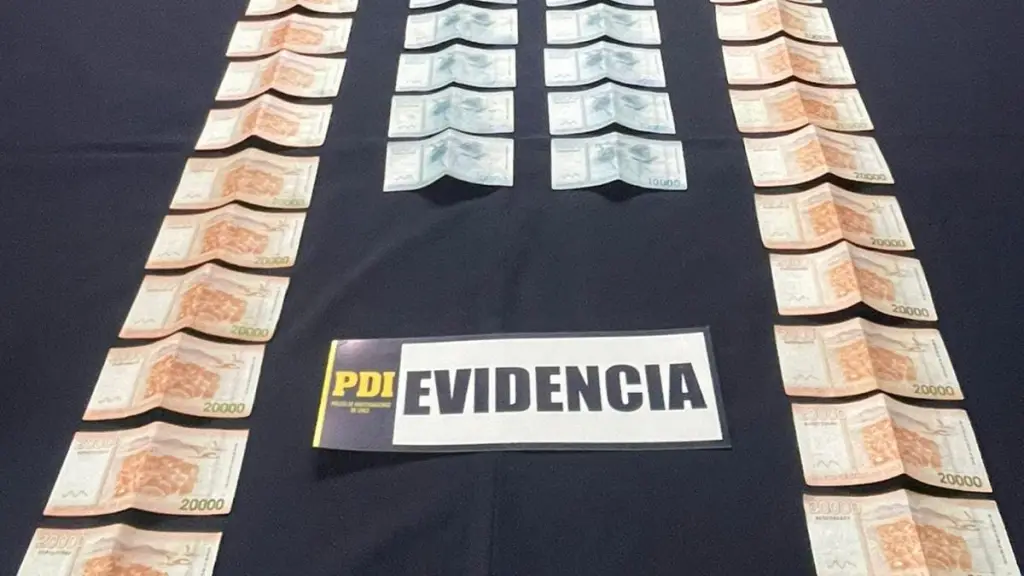 Dinero recuperado por la PDI, PDI