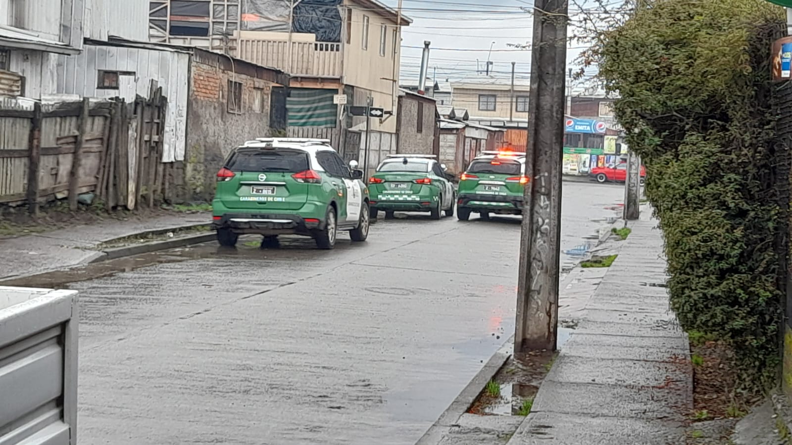 Operativo policial en Chile Barrio / La Tribuna