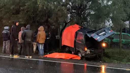 Dos fallecidos por colisión en ruta Los Ángeles camino a Santa Bárbara 