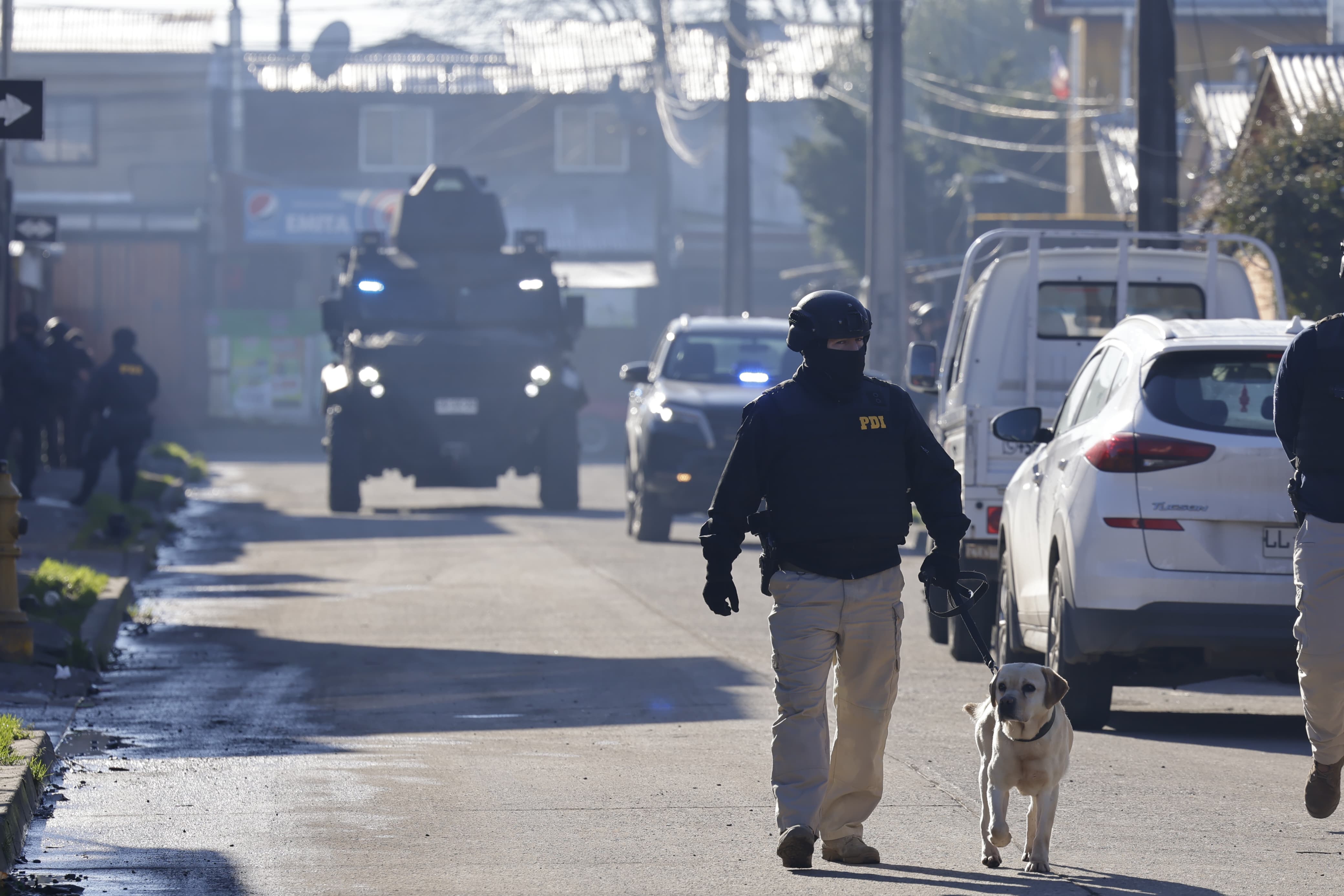 Operativo policial de la PDI / PDI