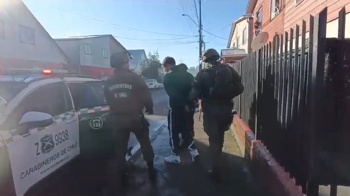 Operativo antidrogas del OS7 de Carabineros / Carabineros