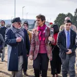 La ministra del Interior, Carolina Tohá, lideró una visita a Chiloé con una agenda enfocada en seguridad y revitalización de espacios públicos., gentileza