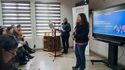 Equipos directivos de escuelas y liceos nacimientanos se capacitan en el marco de la Ley Tea 