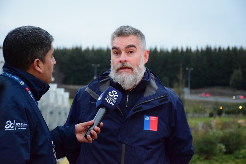 Alejandro Sandoval - Director Senapred Biobío / La Tribuna