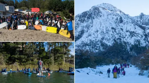 Estudiantes de seis comunas de la provincia del Biobío participan de innovador programa outdoor