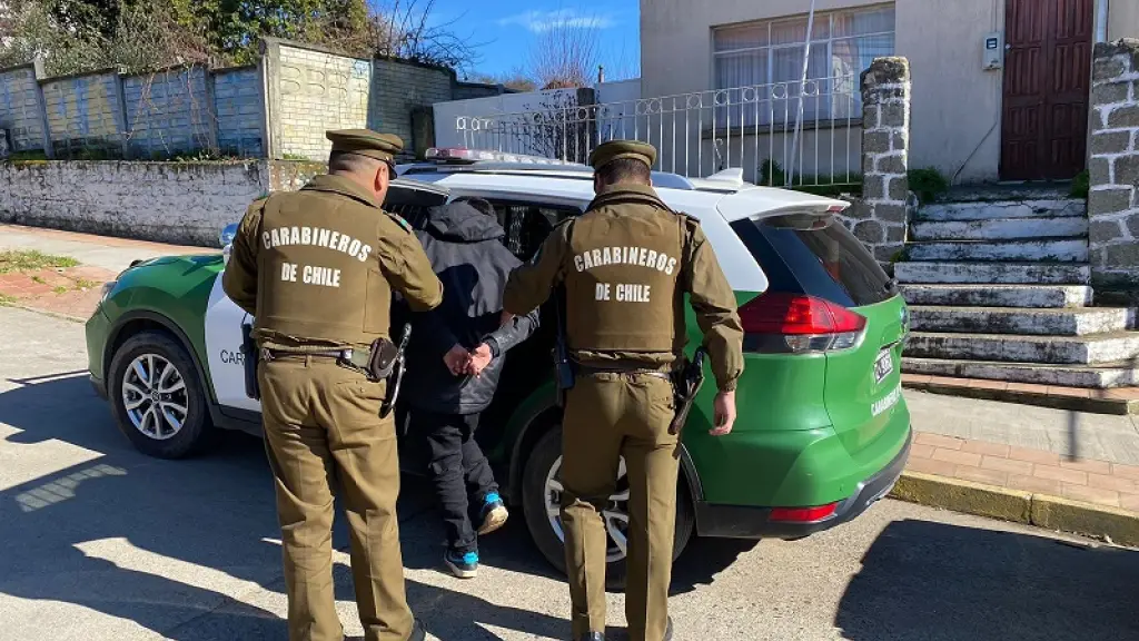 Detenido por carabineros, Carabineros