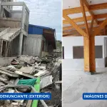 Suspensión de obras del Liceo Técnico Profesional de Laja tiene a la comunidad preocupada por su estado de abandonado, Cedida