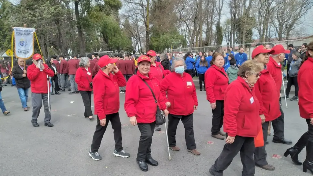 Desfile adultos mayores en sector Santiago Bueras 04 | Nicolás Maureira | La Tribuna