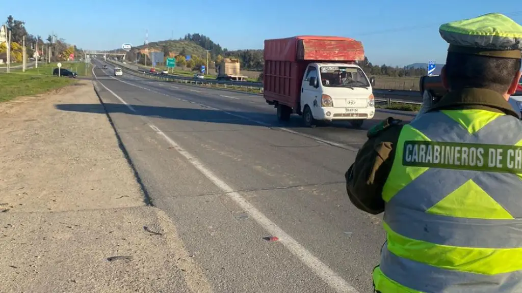 Controles vehiculares carabineros / Carabineros