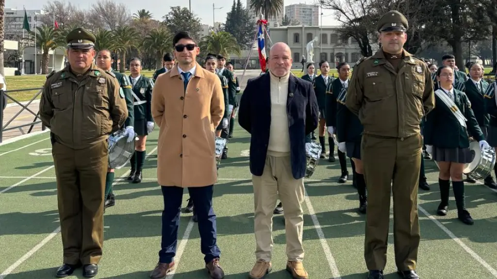 Banda de guerra Liceo Bicentenario en concurso nacional 3 | Cedida 