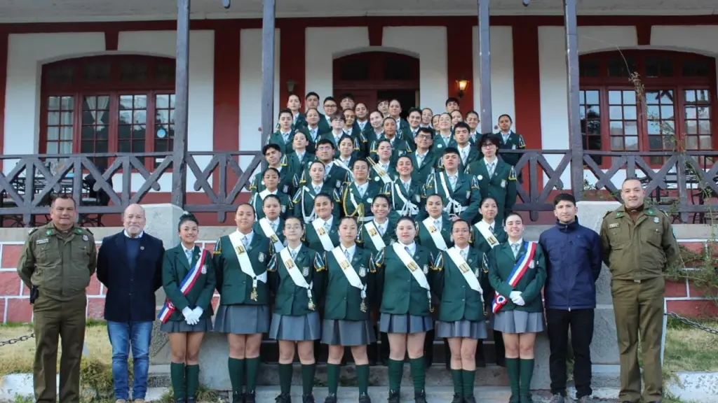 Banda de guerra Liceo Bicentenario en concurso nacional 2 | Cedida 