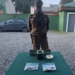 Droga decomisada en Nacimiento, Carabineros