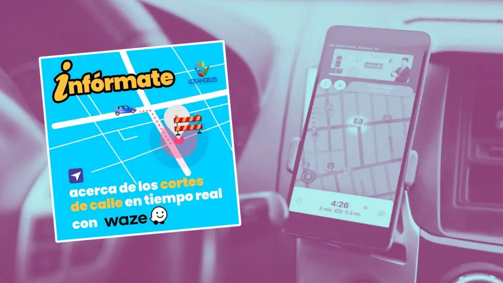 A través de Waze avisarán sobre los cortes de calles en Los Ángeles para Fiestas Patrias, Cedida