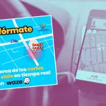 A través de Waze avisarán sobre los cortes de calles en Los Ángeles para Fiestas Patrias, Cedida