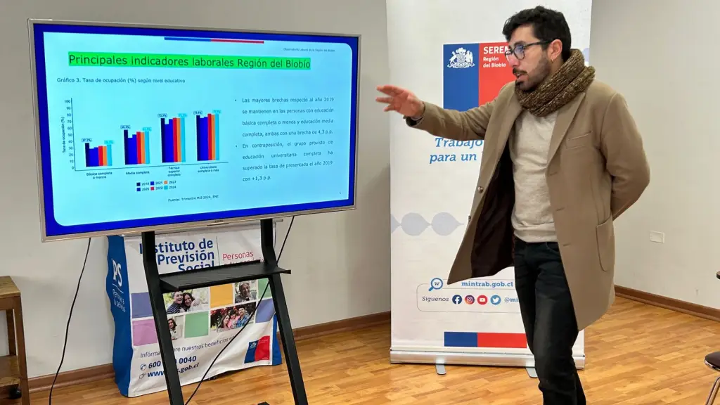 Termómetro Laboral Biobío: Destacan aumento en la ocupación y la persistente brecha de género, Seremi del Trabajo Biobío