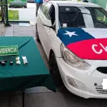 Carabineros incautó un vehículo además de un arma de fuego , Cedida