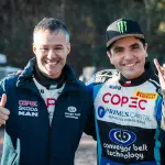 Martínez brilla en el Shakedown del WRC Chile 2024 y se posiciona como el mejor piloto nacional., Facebook: Jorge Martínez