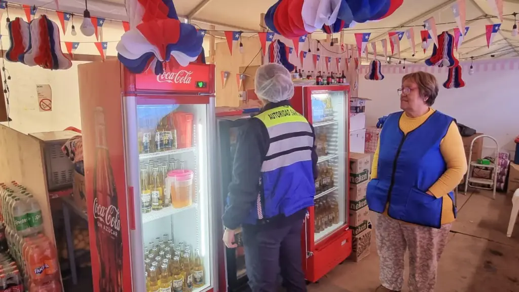 La Autoridad Sanitaria fiscalizó fondas y ramadas de la provincia durante la celebración de Fiestas Patrias., Cedida