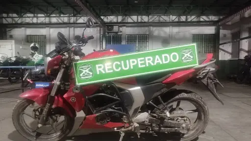 Los Ángeles: Recuperan en Villa Génesis moto robada en la región metropolitana 