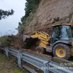 Vialidad se encuentra trabajando en el lugar., Cedida