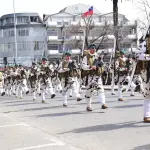 El tradicional desfile en honor a las Glorias del Ejército se realizó en la plaza de armas de Los Ángeles, La Tribuna