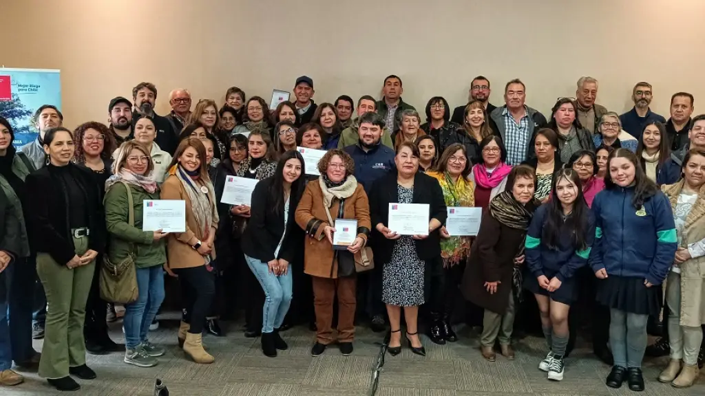 La ceremonia se realizó en la comuna de Los Ángeles., Cedida