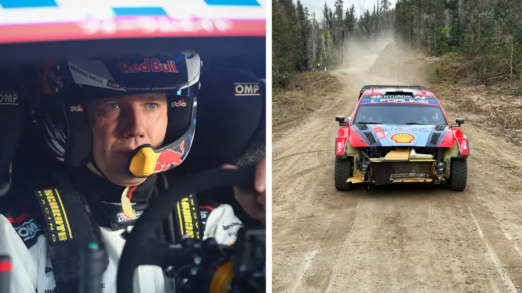 A pesar del revés, Ogier había demostrado un notable rendimiento en la mañana del sábado. , x | @OfficialWRC