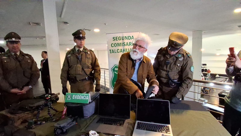 Especies recuperadas por carabineros / Carabineros