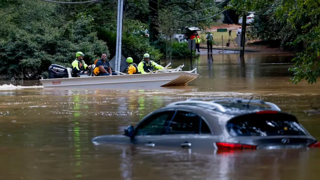  Los aeropuertos de Asheville, Charlotte, Atlanta y Augusta son los más severamente afectados., (EFE/EPA/ERIK S. MENOR). / ERIK S. LESSER