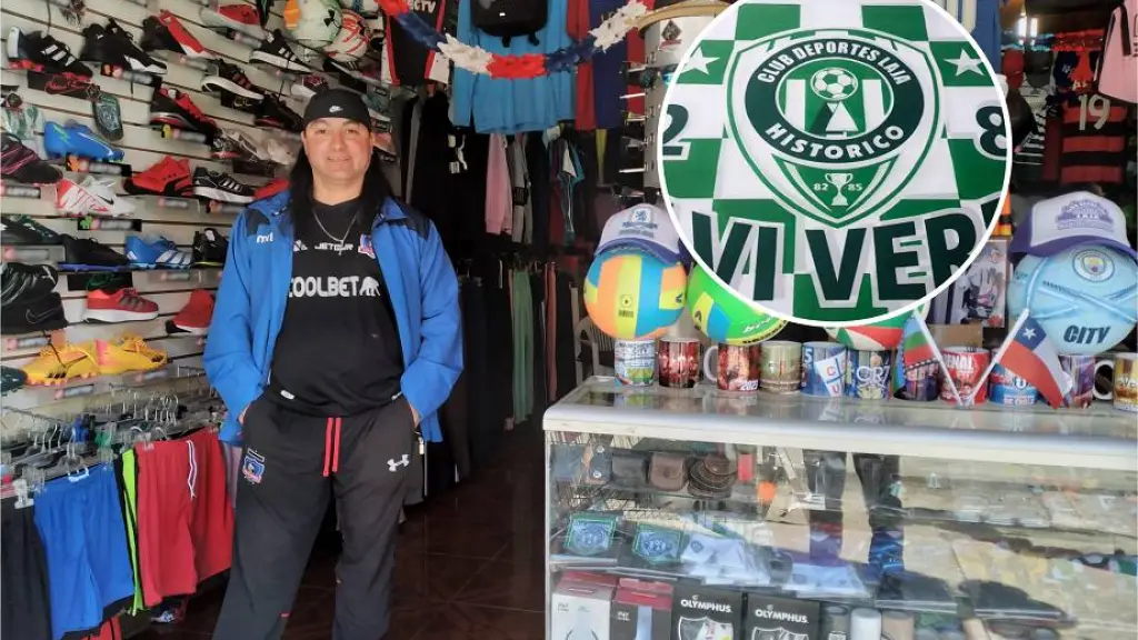 La historia de Edgardo Araya y su tienda deportiva