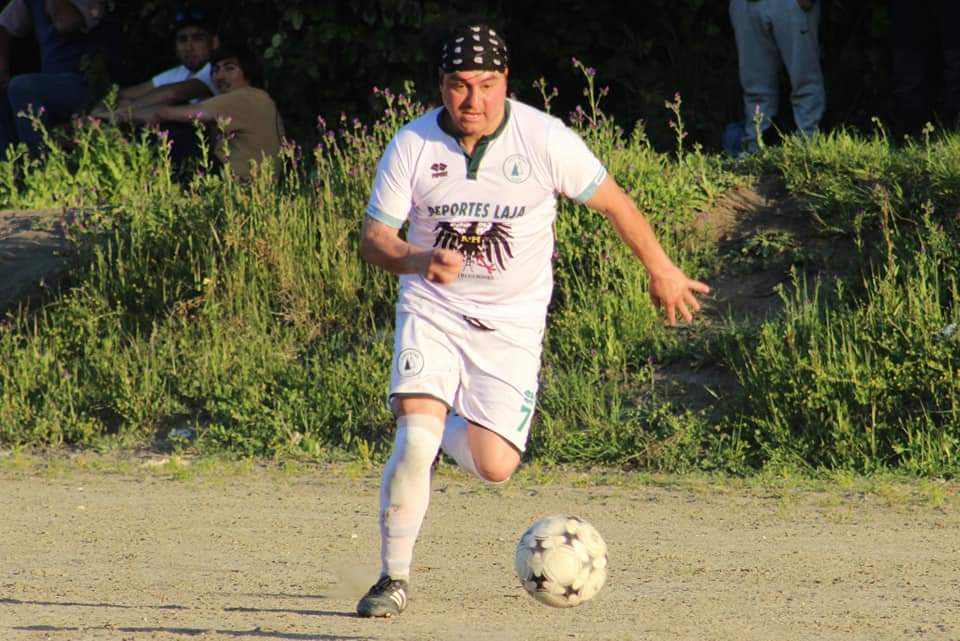 Edgardo Araya jugando por Deportes Laja / Cedida 