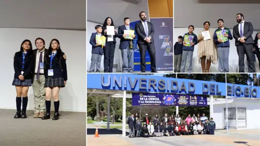 Estudiantes angelinos presentan proyectos en feria nacional de innovación y tecnología