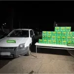 robo cervezas, Carabineros