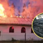 Capilla San Sebastián fue arrasada por incendio 