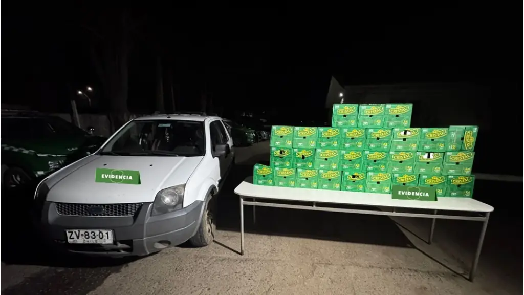 Detenido en Mulchén , Carabineros 